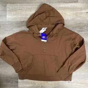 Joylab Women’s Cropped Quarter Zip Pullover-size XL *NEW w/ tags*
